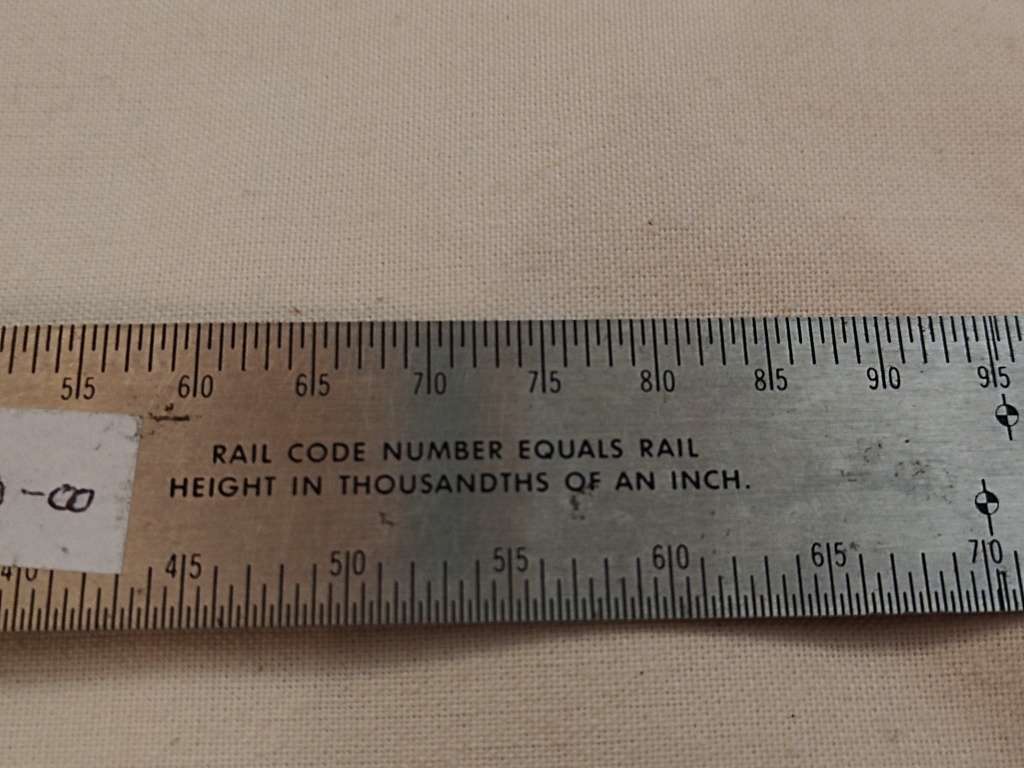 Model Railroad Scale ruler