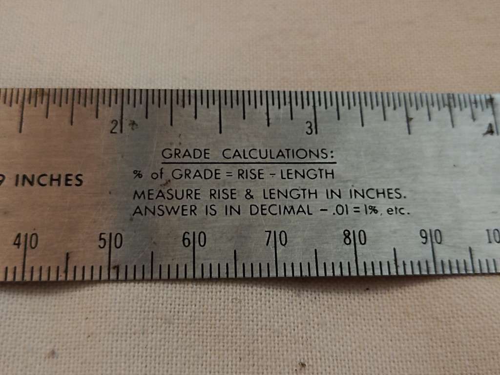 Model Railroad Scale ruler