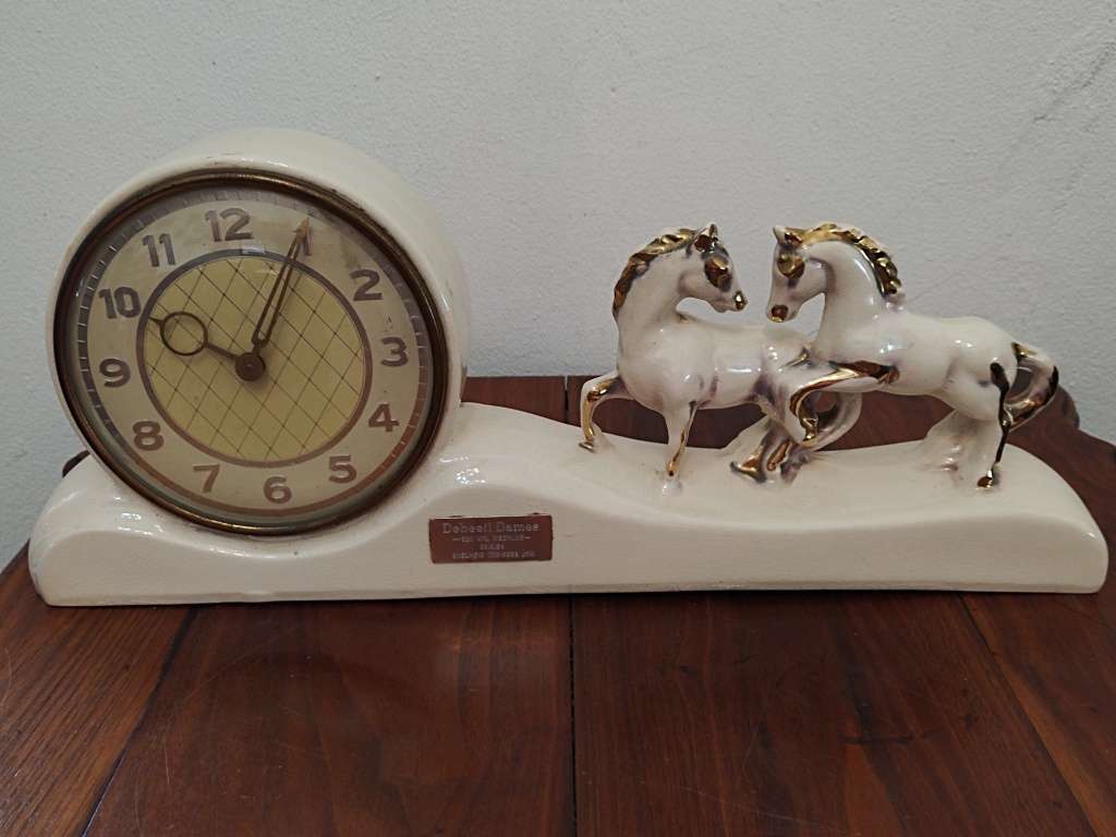 Vintage Ceramic Clock