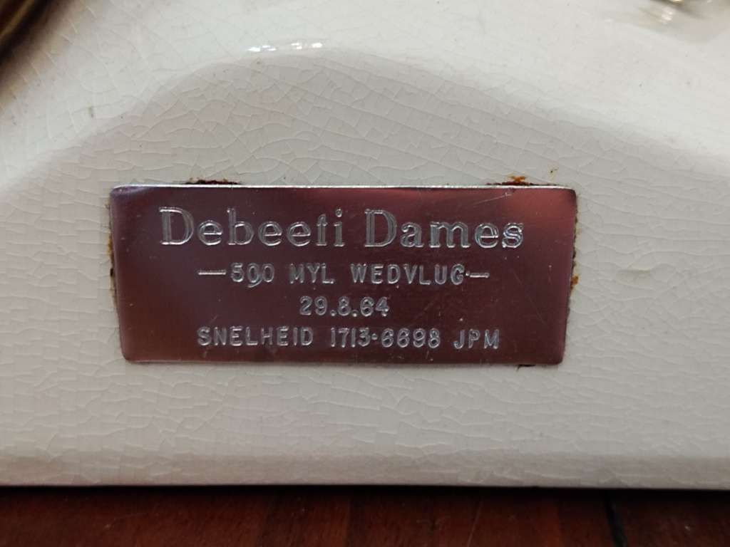 Vintage Ceramic Clock