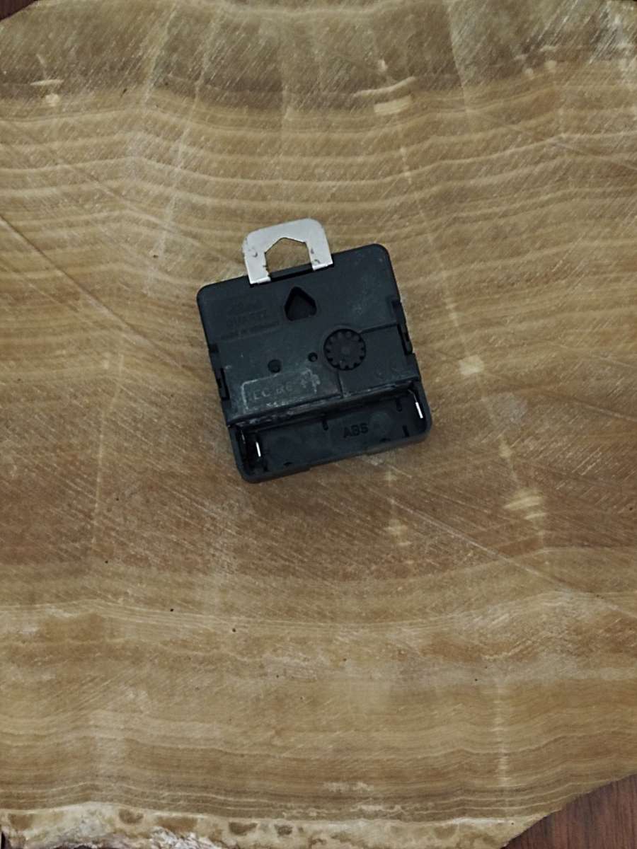 Vintage Agate Gemstone  Quartz wall clock