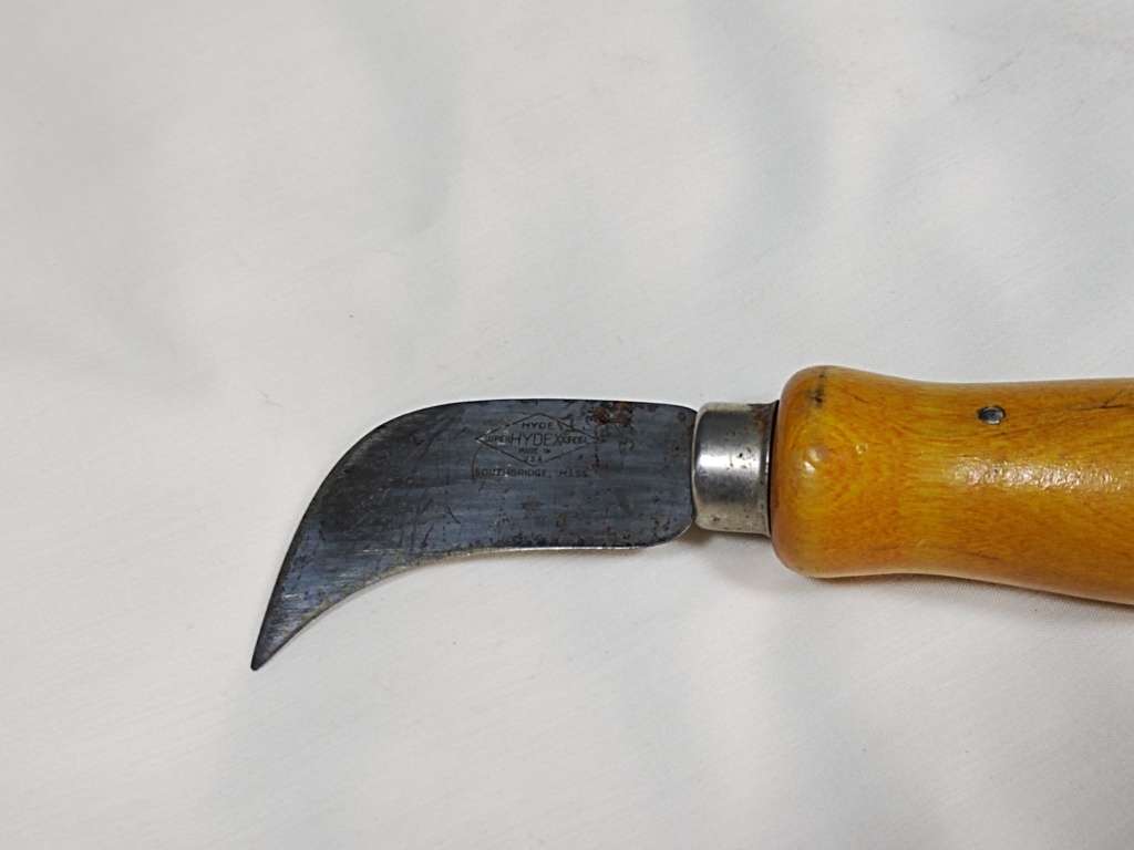 Super Hydex steel, Made in U.S.A. Pruning Knife Circa 1940