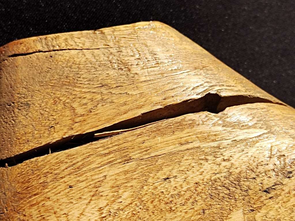 Pair of wooden shoe forms