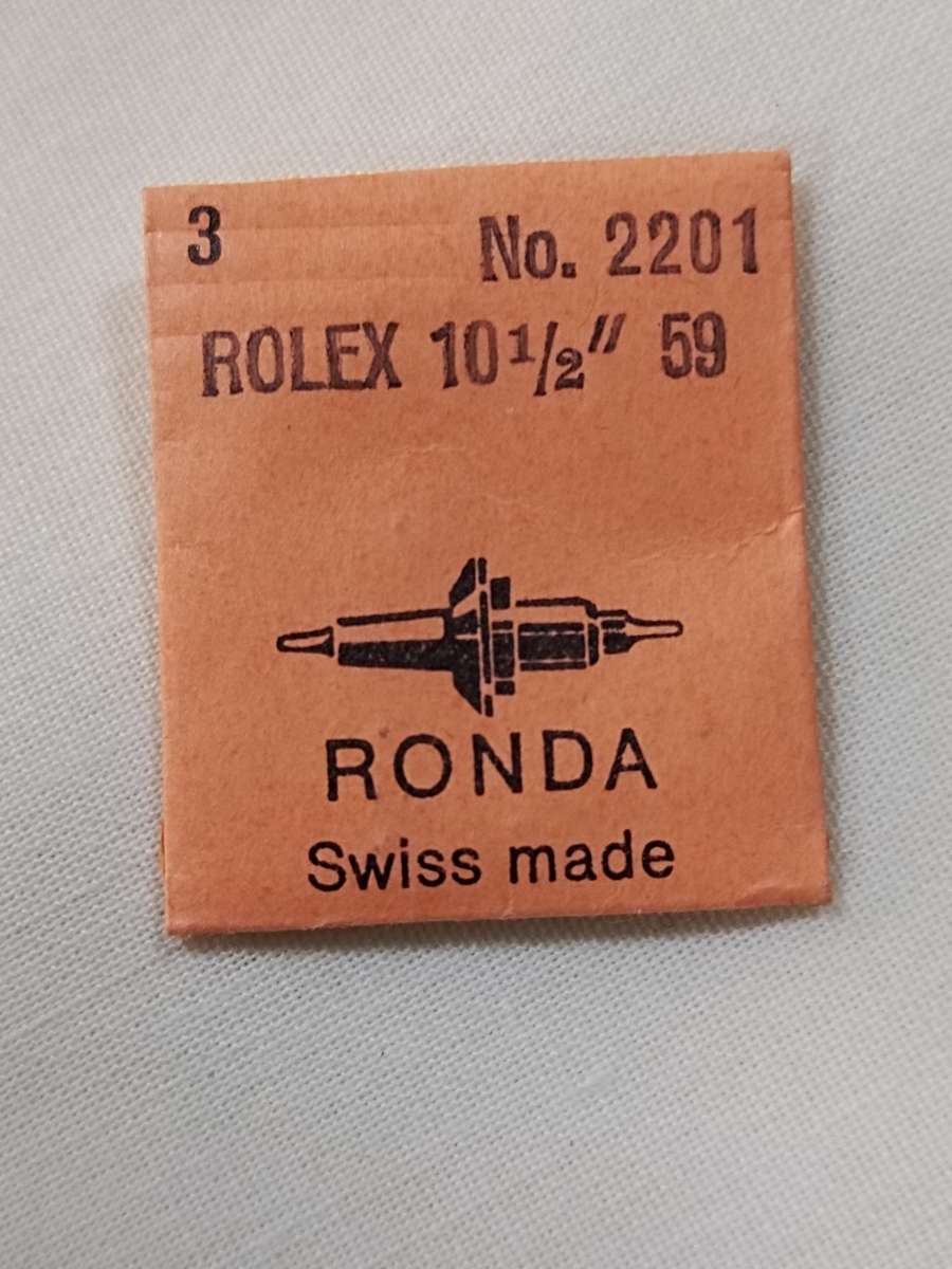 Rolex 2201 10 1/2" 59. Ronda Swiss made