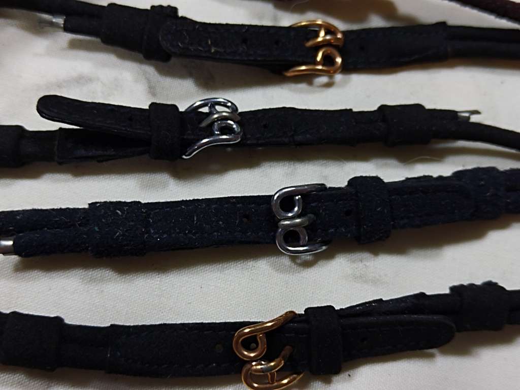 X14 Ladies black watch straps.