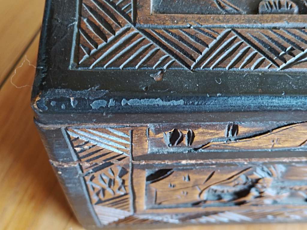 Oriental Wooden Jewelry box