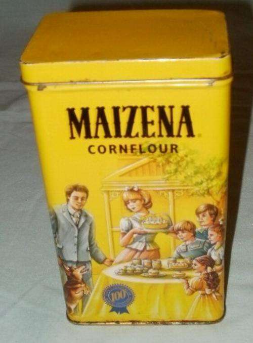 A MAIZENA CORNFLOWER TIN