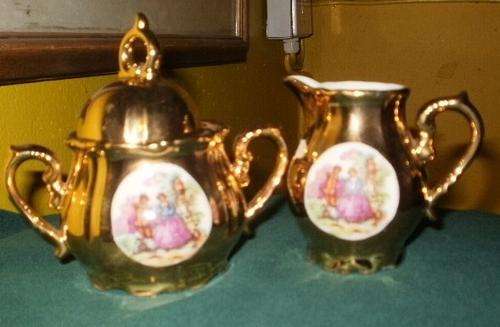 GOLD MILK & SUGAR WITH A FRENCH MAN & LADY