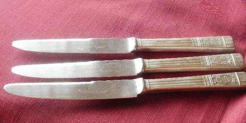 THREE EPNS KNIFES