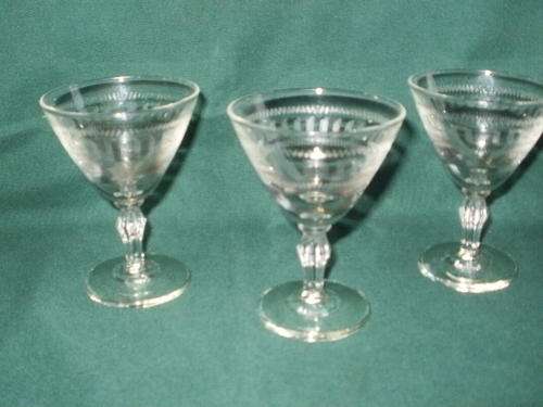X3 LOVELY VINTAGE GREEK PATTERN GLASSES