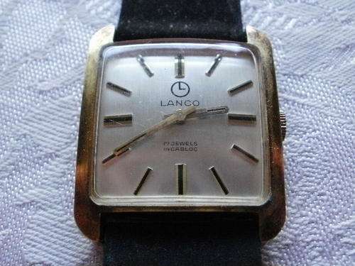 1960's GENTS LANCO WHITE DIAL (NEVER BEEN WORN)