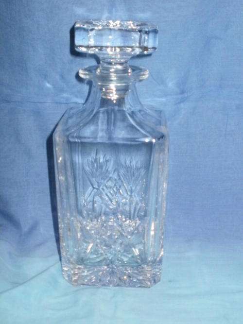 SOMERSET CRYSTAL DECANTER