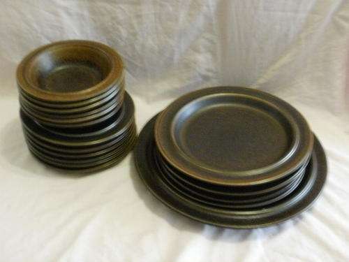 ARABIA WARTSILA FINLAND 1971 - 1975, 17 PIECE PART DINNER SET***WEEKEND SPECIAL***