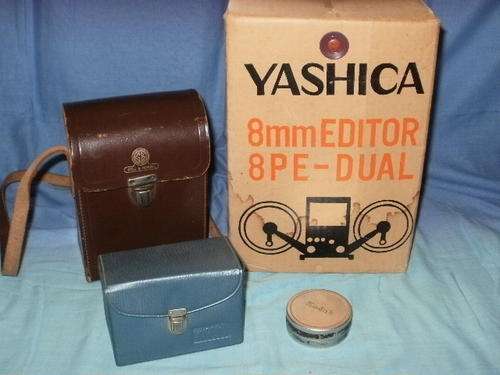 REVERE CAMERA AND 8MM YASHICA EDITOR(BOXED)