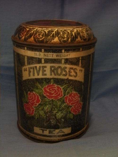 FIVE ROSES TEA TIN