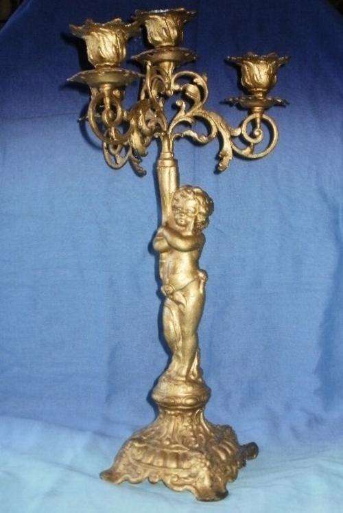 CHERUB CANDLESTICK