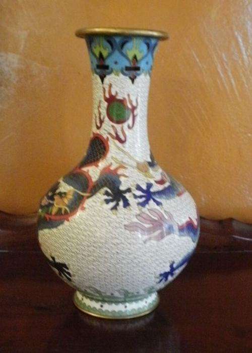 CLOISONNE VASE