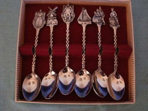 ****weekend special**** BOXED HOLLAND TEASPOONS