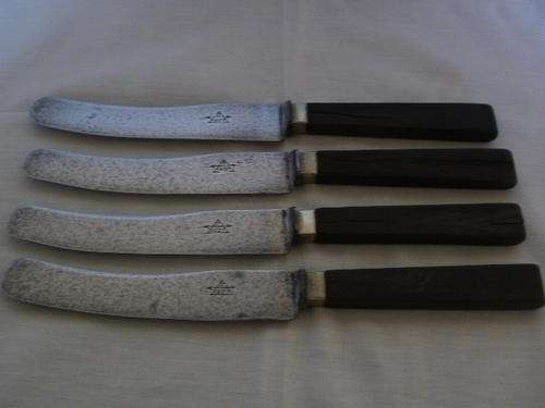 EXTREMELY OLD TABLE KNIFES