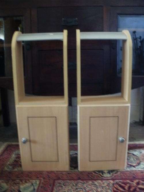 TWO LOVELY SMALL CUPBOARDS