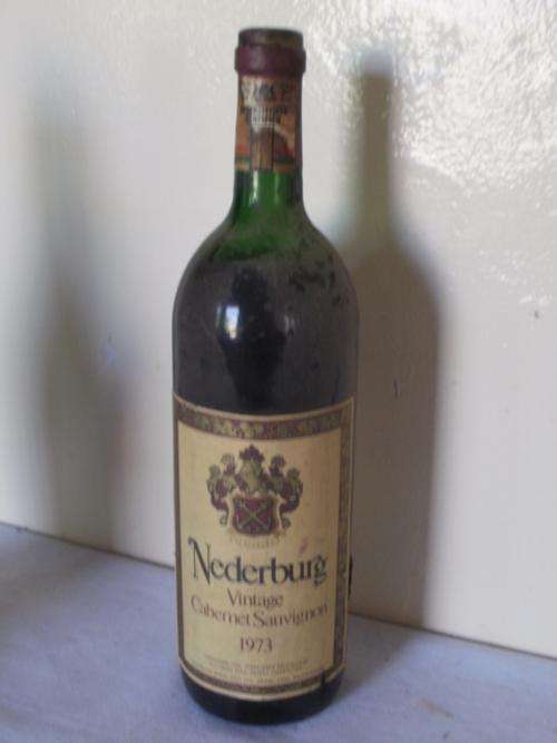 NEDERBURG VINTAGE CABERNET SAUVIGNON 1973