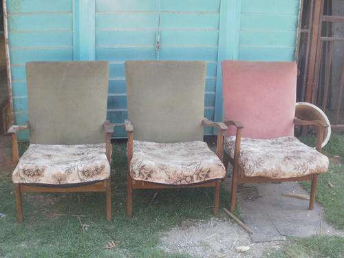 THREE RETRO CHAIRS