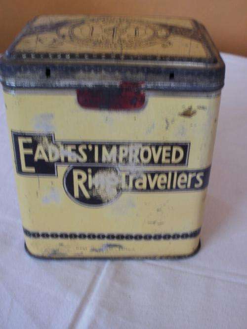 EADIES RING TRAVELLERS TIN