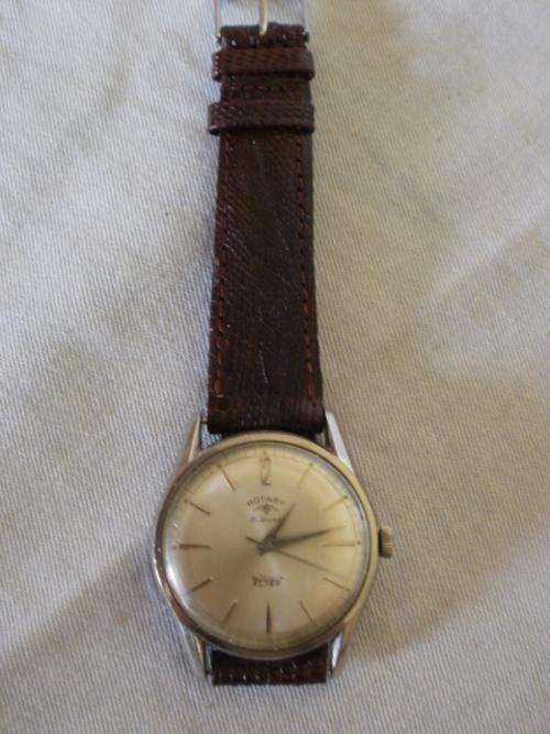 MENS MECHANICAL ROTARY "FLYER" WATCH