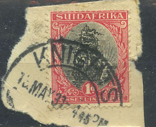 South Africa Postmark cancel Knights