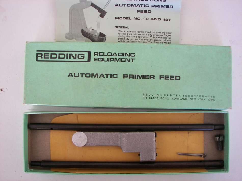 Redding Reloading Equipment