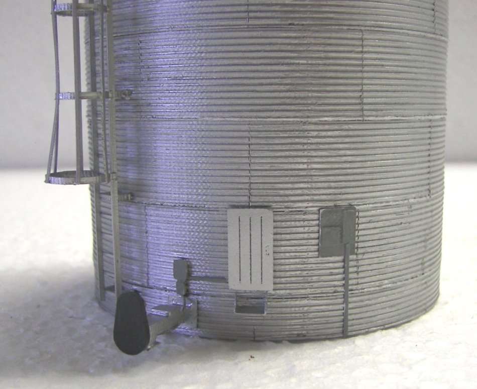 Corrugated Grain Storage Tank #1