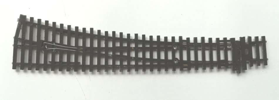 Peco SL-87 large radius L/H curved turnout