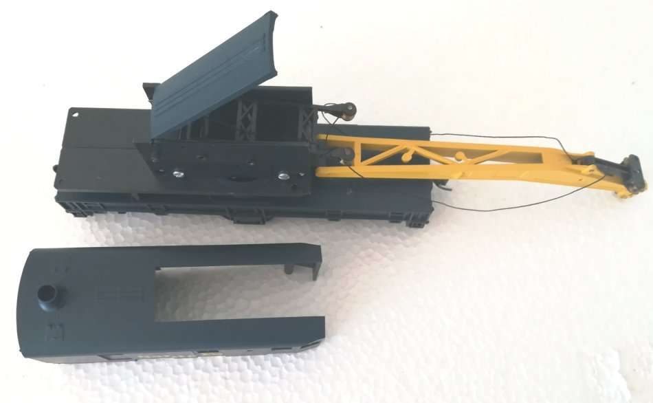 Break-down mobile crane