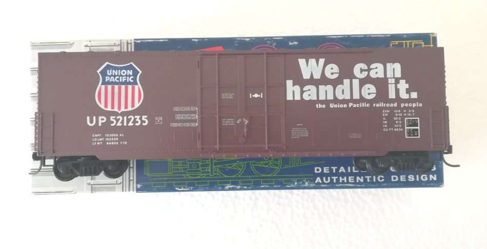 Union Pacific box car
