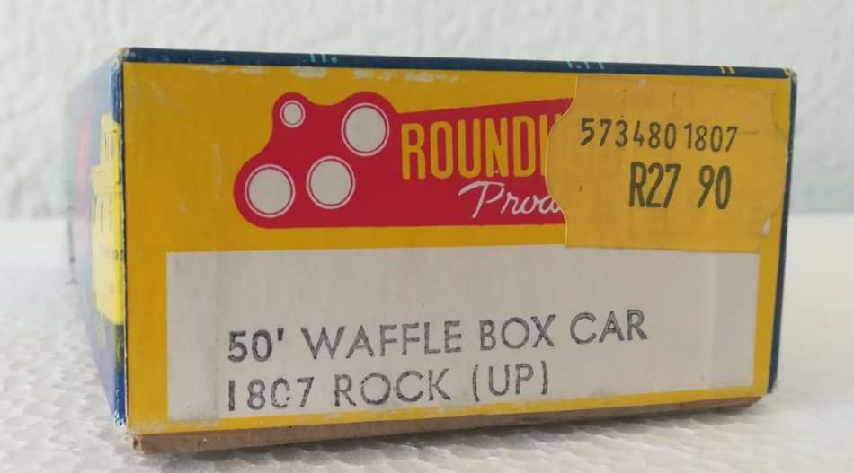 Union Pacific box car