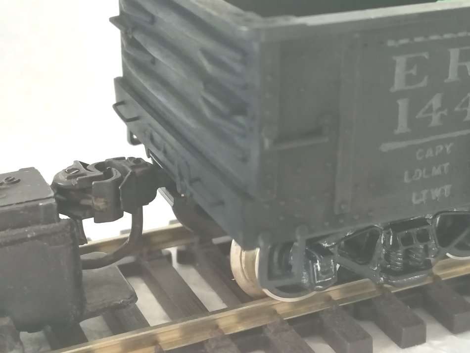 Erie gondola with load