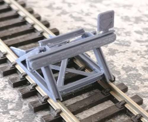 European old-style Buffer Stops (HO)