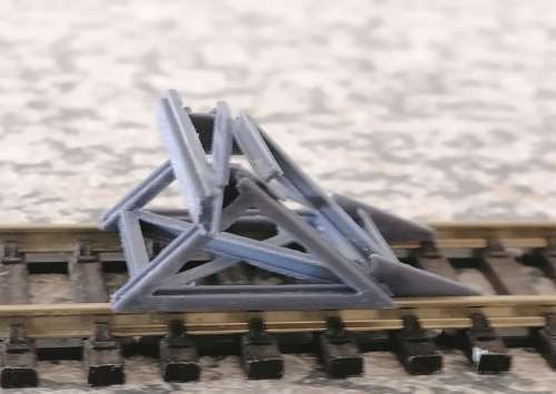 European old-style Buffer Stops (HO)