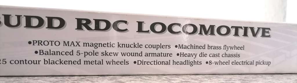 HO Budd RDC locomotive