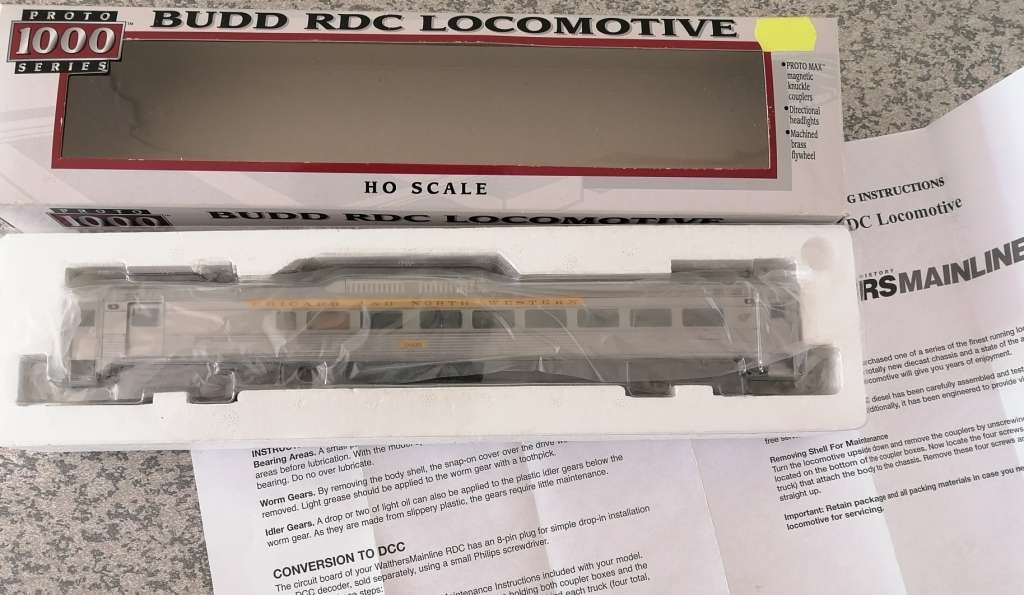HO Budd RDC locomotive