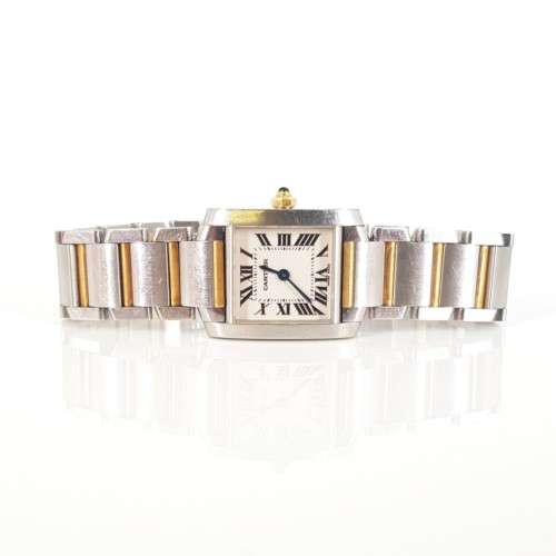 TWO TONE CARTIER TANK