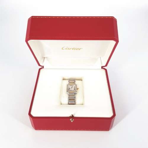 TWO TONE CARTIER TANK
