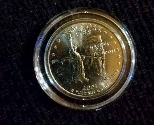 World Trade Centre - 10th Anniversaty 9/11 NY State Quarter