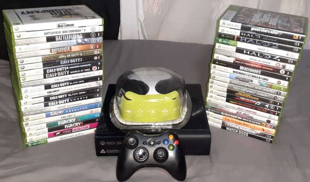 Xbox 360 500GB Console + Games Bundle