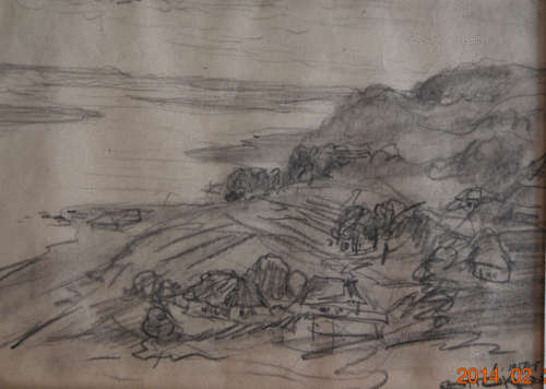 OTTO KLAR  "THREE (3) PENCIL DRAWINGS"