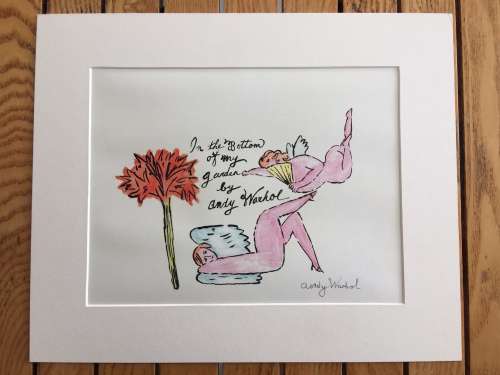 Andy Warhol Set of three lithographs in colour by Andy Warhol