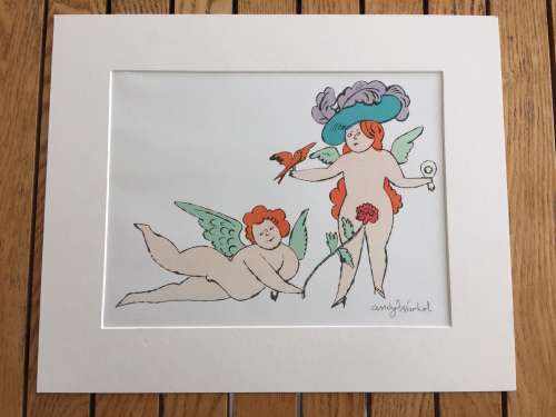 Andy Warhol Set of three lithographs in colour by Andy Warhol