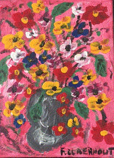 Frans Claerhout "Beautiful Flowers" Ideal  Gift"