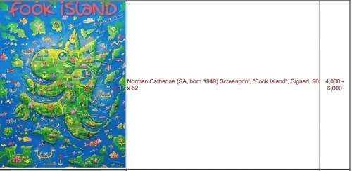 Norman Catherine  "FOOK ISLAND"