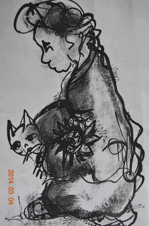 Frans Claerhout  `A Series of five limited edition hand signed `photo Litho`s numbered 1/25`